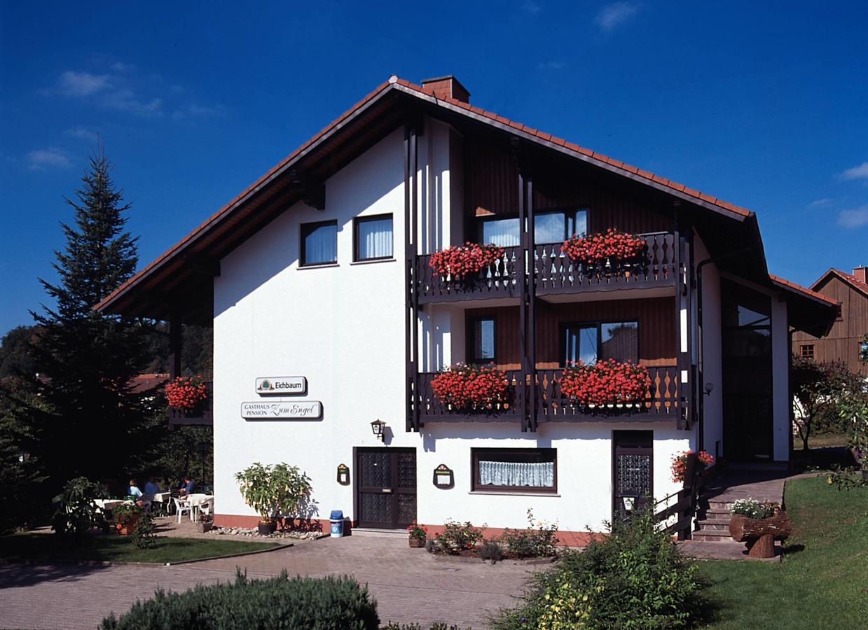 Gasthaus Und Ferienwohnungen Zum Engel Waldbrunn  Exteriör bild